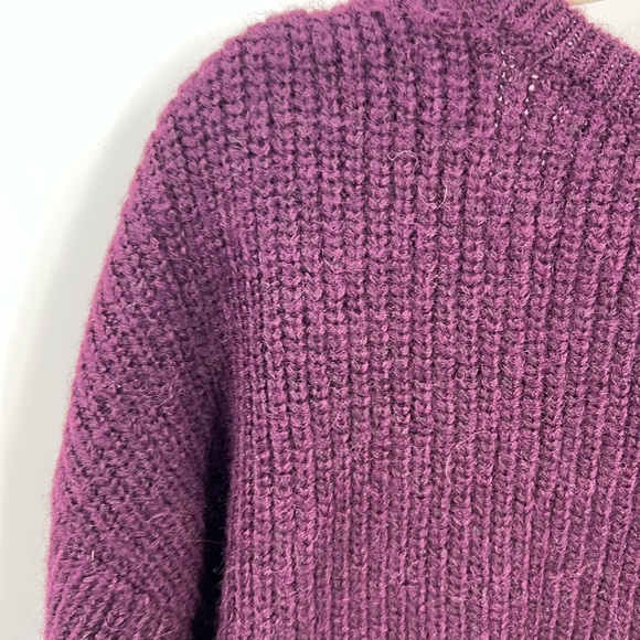 Express two chic ways wool blend cropped sweater S - Picture 9 of 14